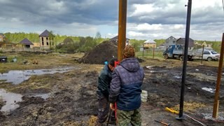 Заказать монтаж винтовых свай в Холмск - цена под ключ с доставкой от 1870 шт